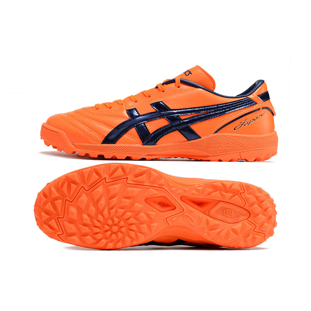 Chuteira Society Asics Japan TF Laranja