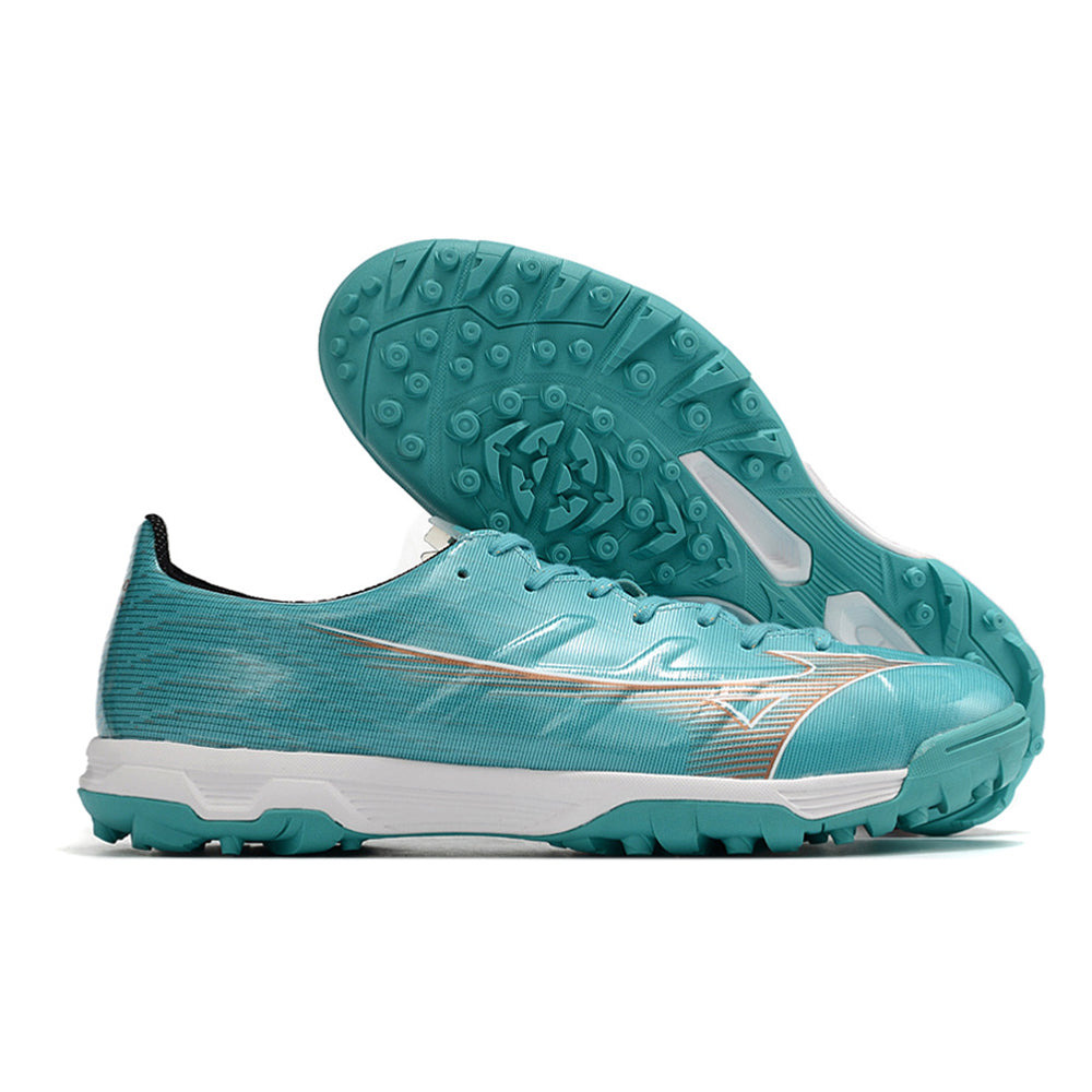 Chuteira Society Mizuno Alpha TF Azul 