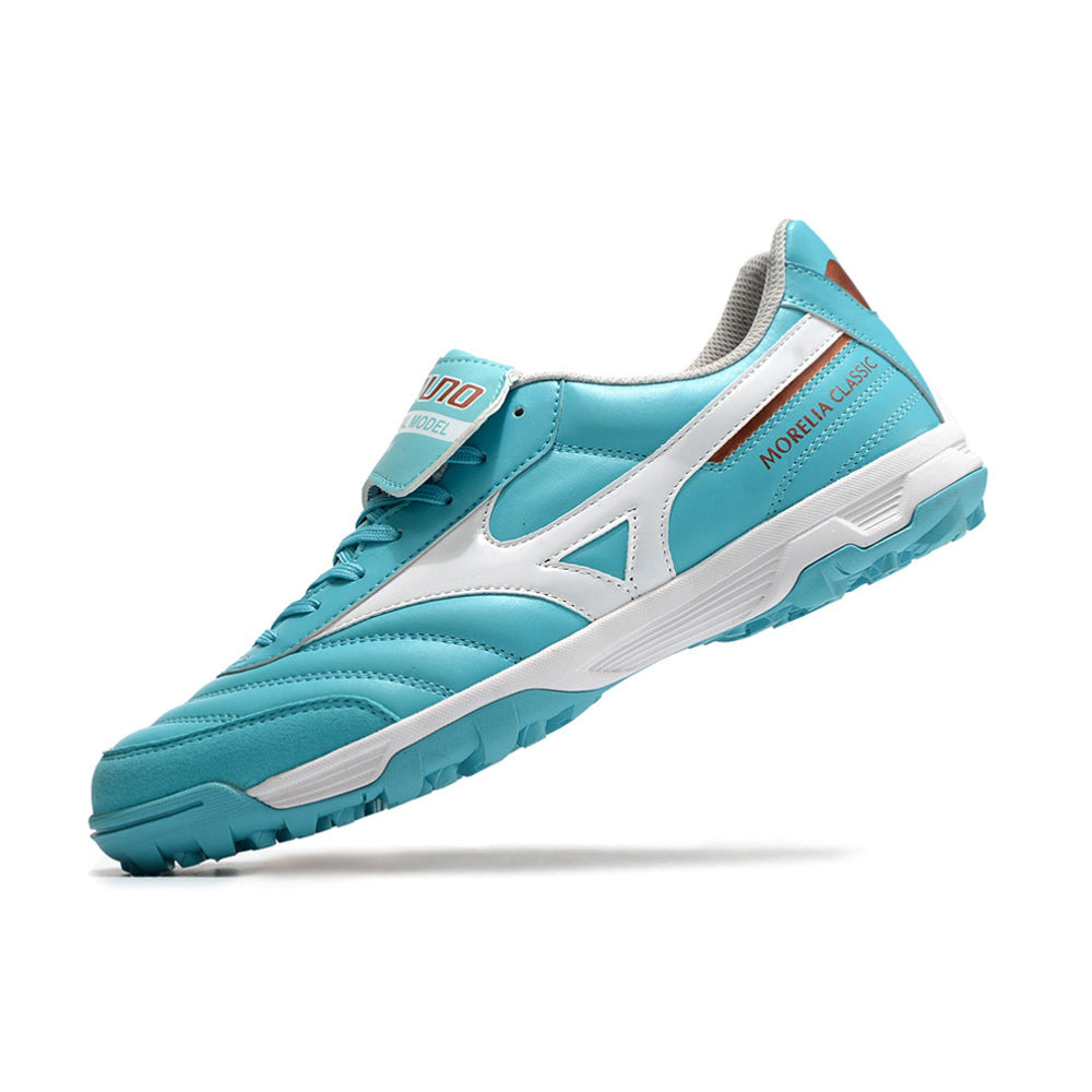 Chuteira Society Mizuno Morelia 3 TF Azul 