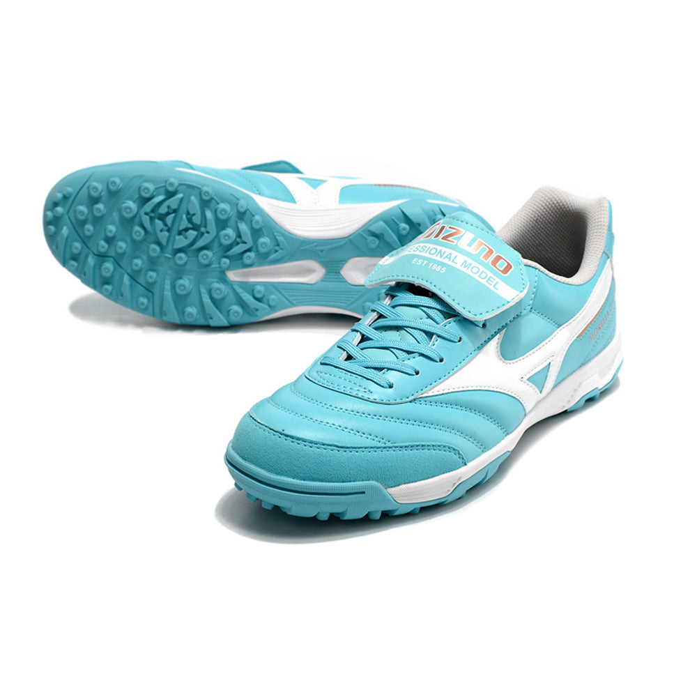Chuteira Society Mizuno Morelia 3 TF Azul 