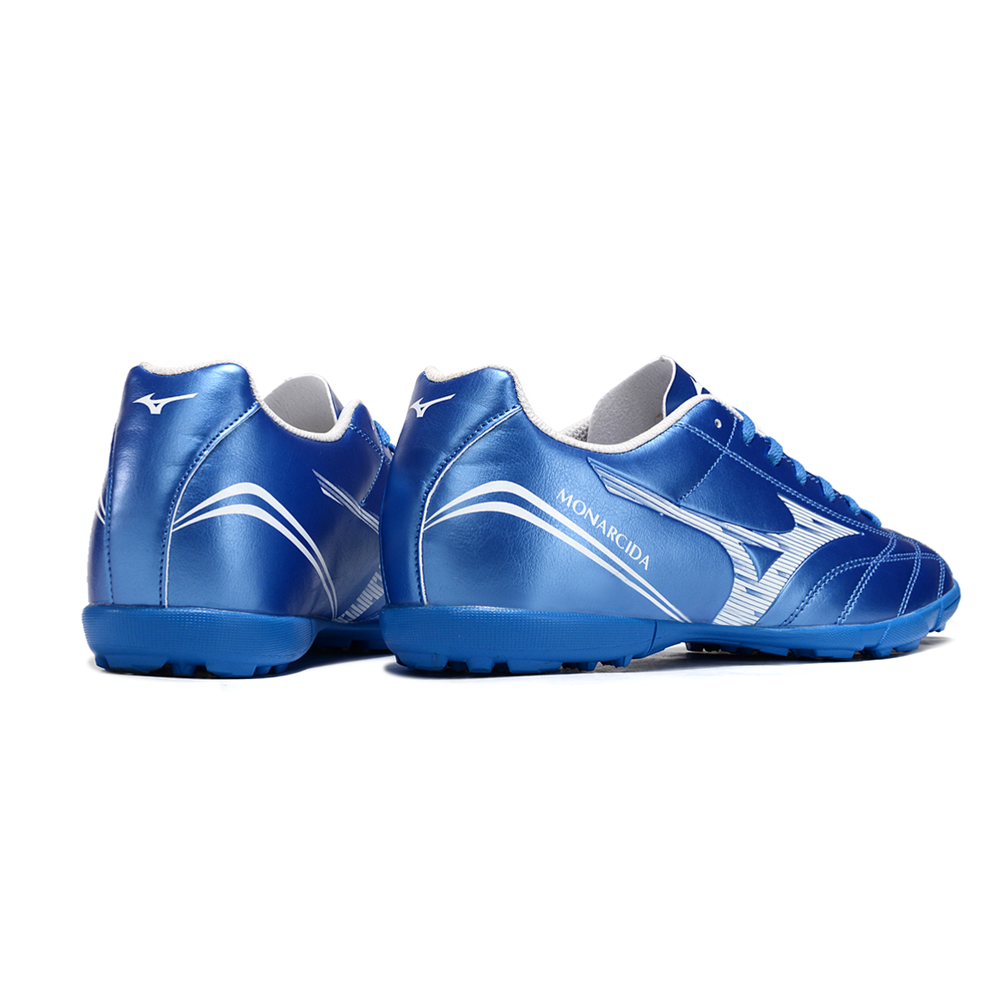 Chuteira Society Mizuno Morelia Classic Azul TF 
