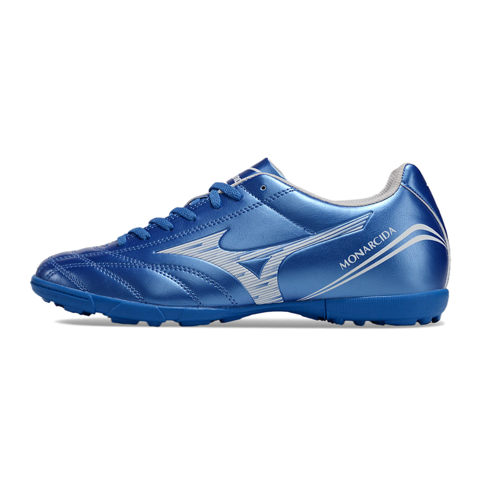 Chuteira Society Mizuno Morelia Classic Azul TF 