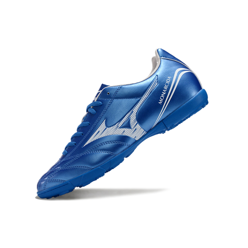 Chuteira Society Mizuno Morelia Classic Azul TF 