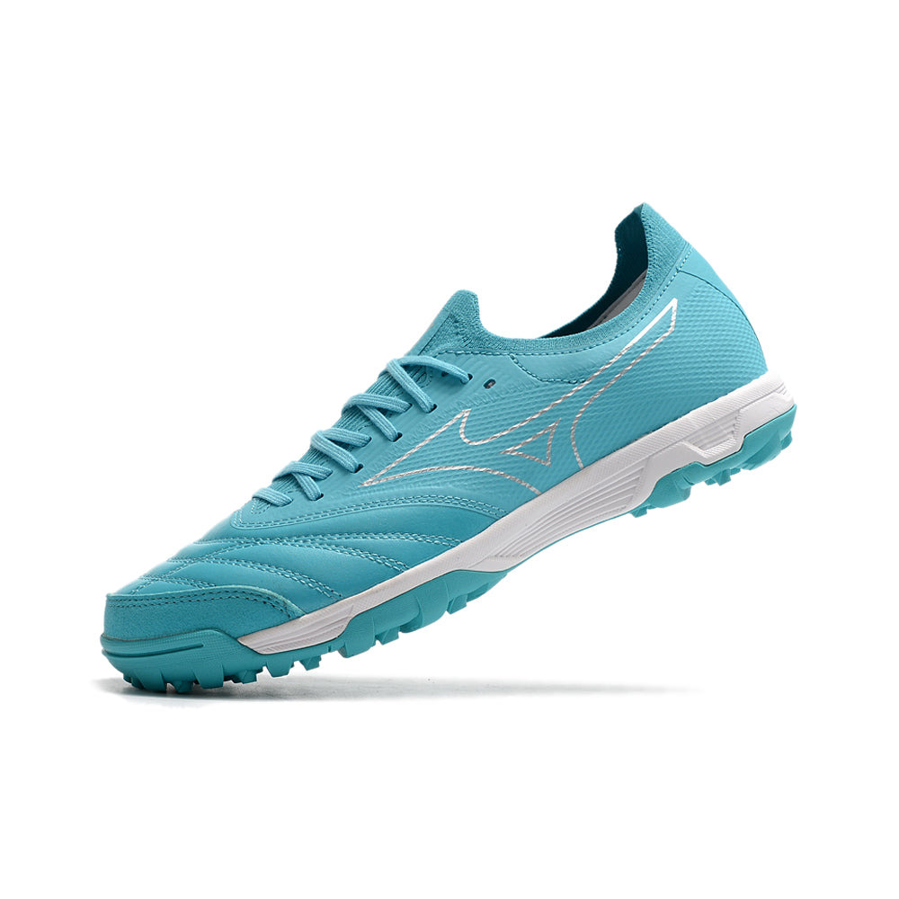 Chuteira Society Mizuno Morelia Neo Beta TF Azul 
