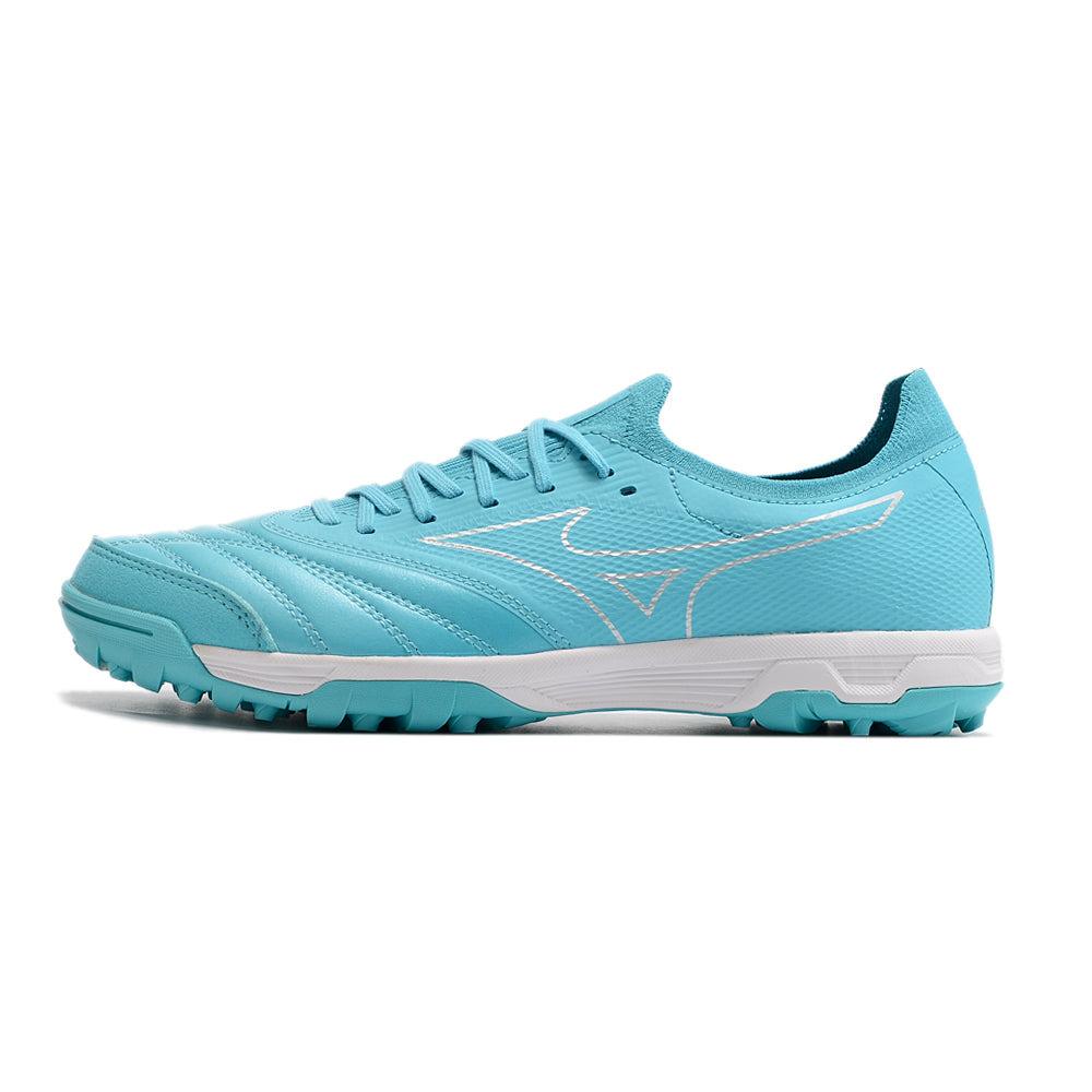 Chuteira Society Mizuno Morelia Neo Beta TF Azul 