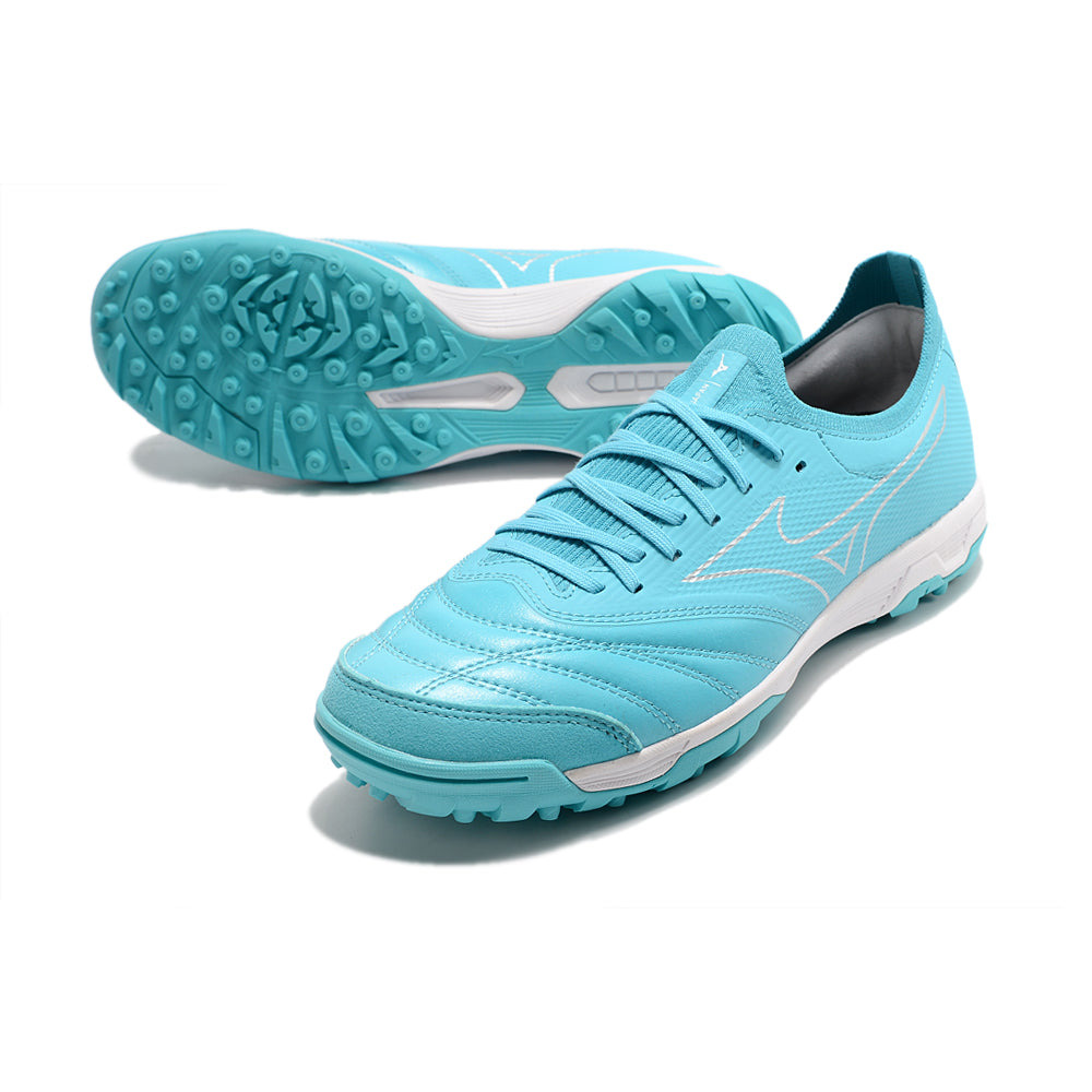 Chuteira Society Mizuno Morelia Neo Beta TF Azul 