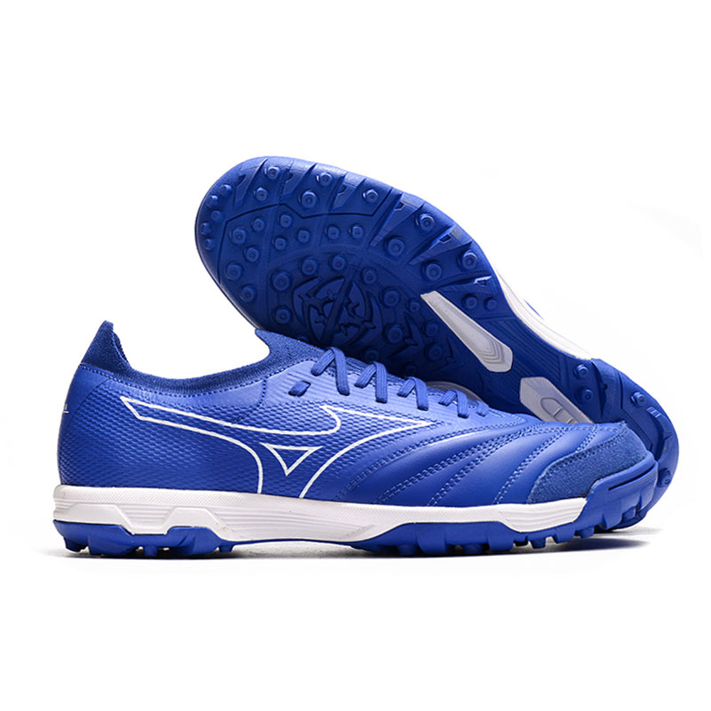 Chuteira Society Mizuno Morelia Neo Beta TF Azul 