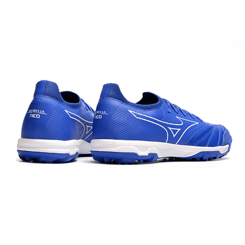 Chuteira Society Mizuno Morelia Neo Beta TF Azul 
