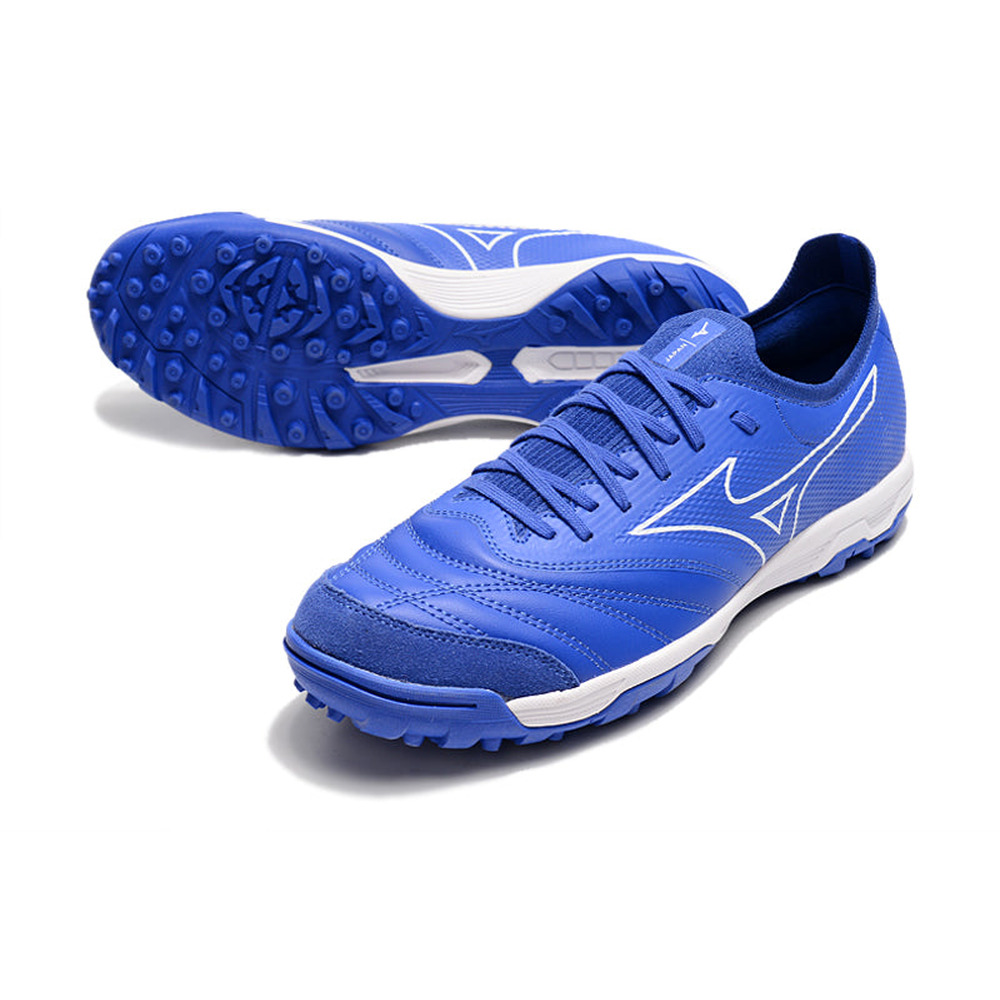 Chuteira Society Mizuno Morelia Neo Beta TF Azul 