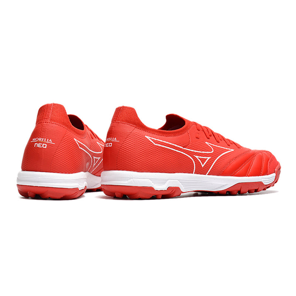Chuteira Society Mizuno Morelia Neo Beta TF Vermelha 