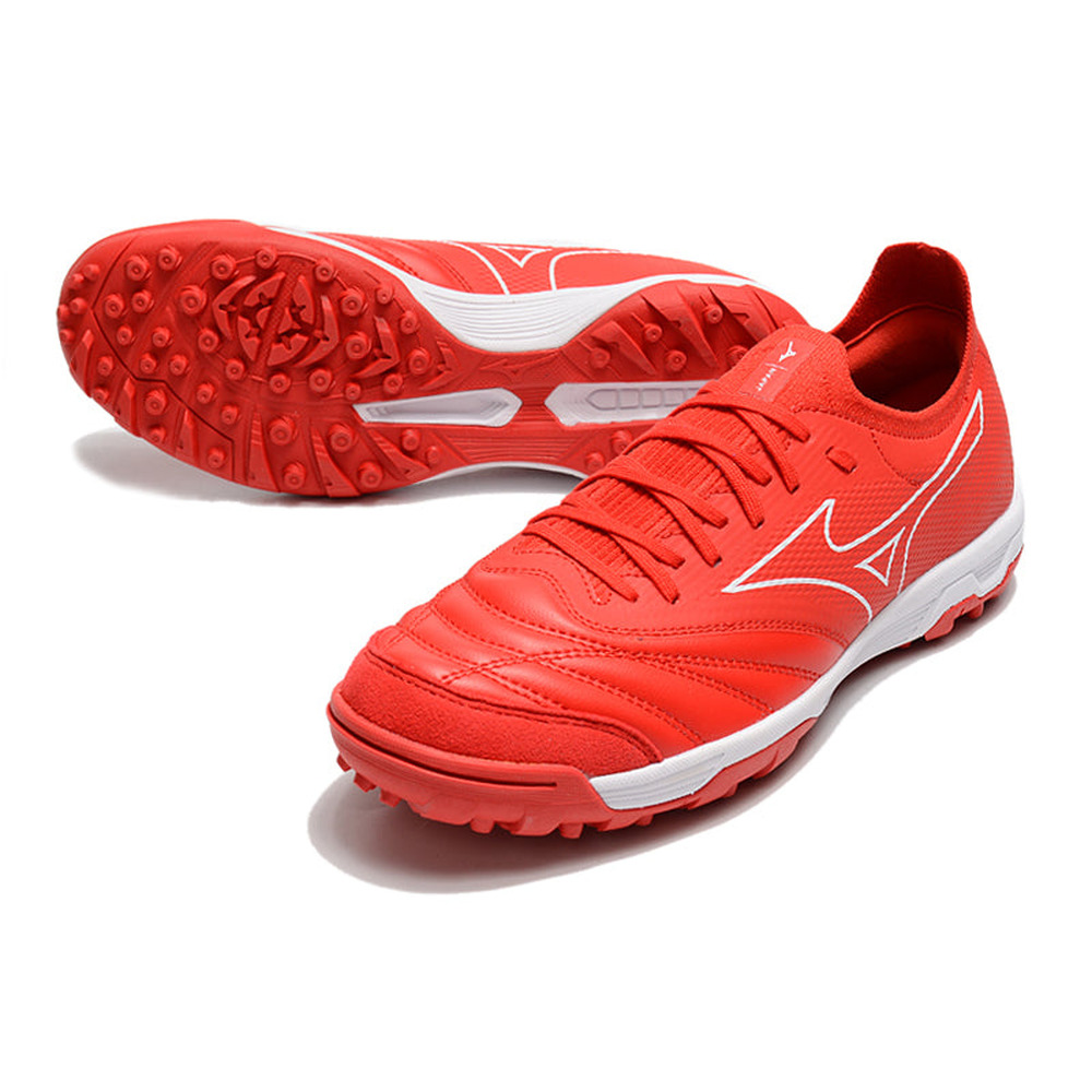 Chuteira Society Mizuno Morelia Neo Beta TF Vermelha 