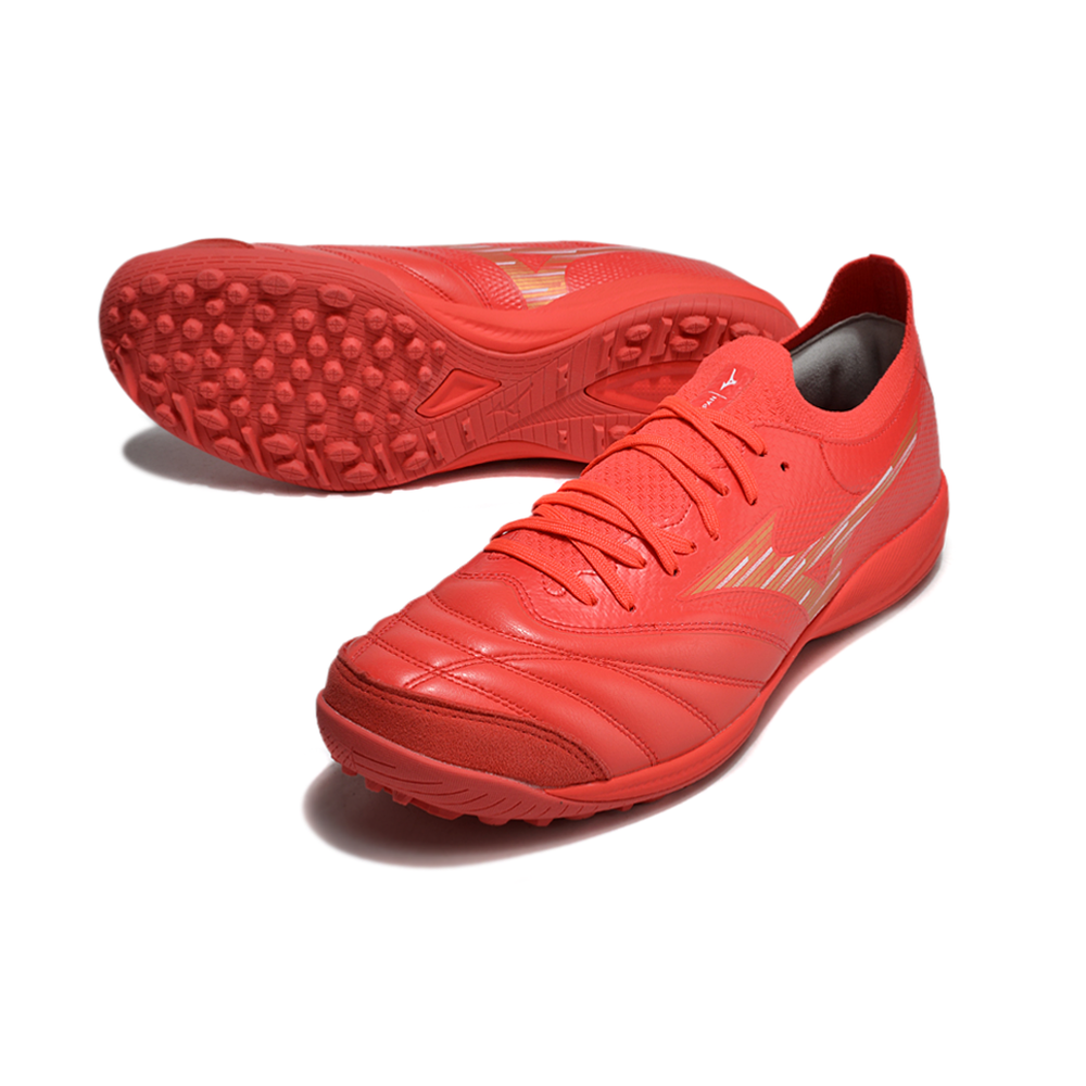 Chuteira Society Mizuno Morelia Neo Sala TF Vermelha 