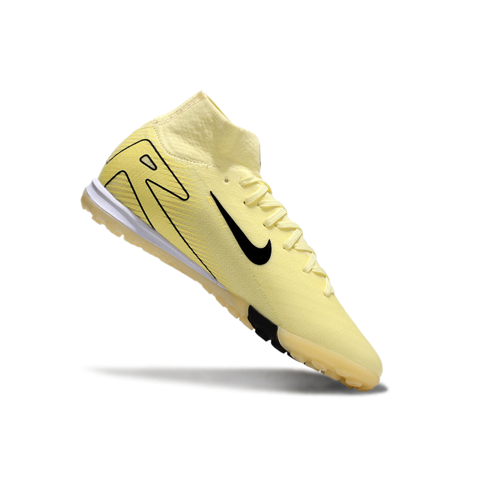 Chuteira Society Nike Air Zoom Mercurial Superfly 10 Elite TF Amarela