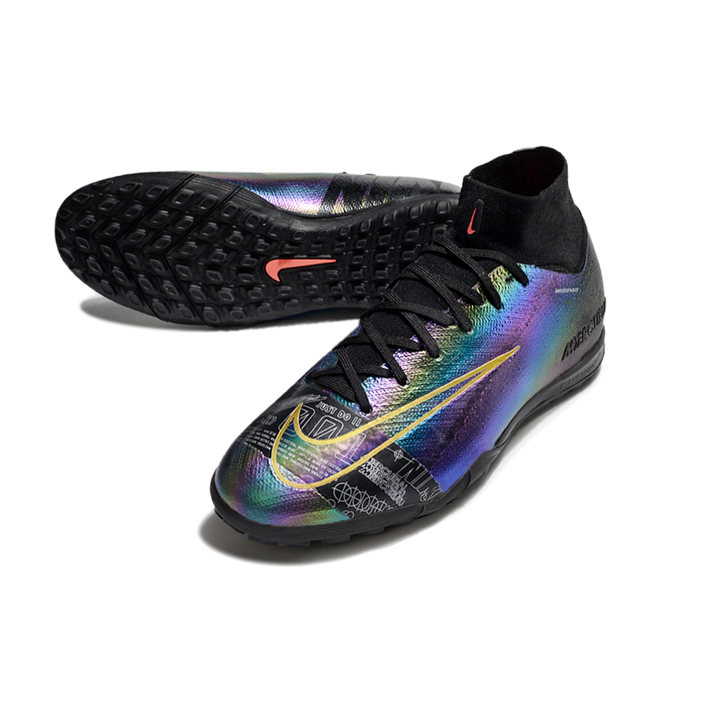 Chuteira Society Nike Air Zoom Mercurial Superfly 10 Elite TF Preta 