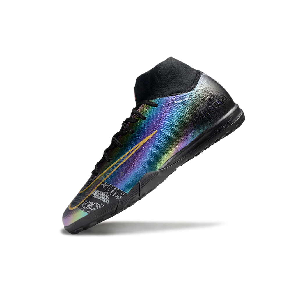 Chuteira Society Nike Air Zoom Mercurial Superfly 10 Elite TF Preta 