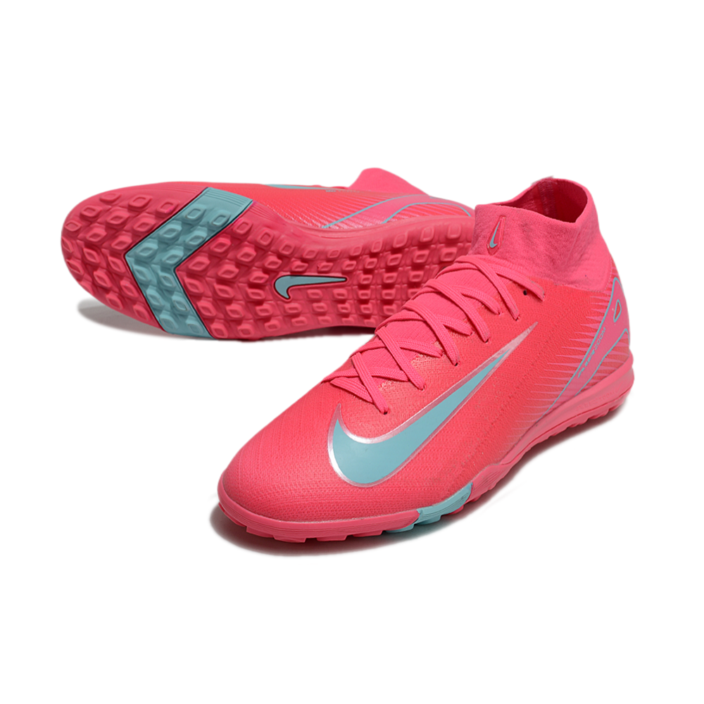 Chuteira Society Nike Air Zoom Mercurial Superfly 10 Elite TF Rosa