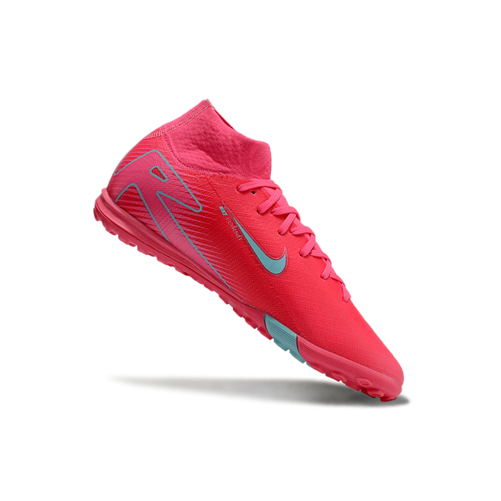 Chuteira Society Nike Air Zoom Mercurial Superfly 10 Elite TF Rosa