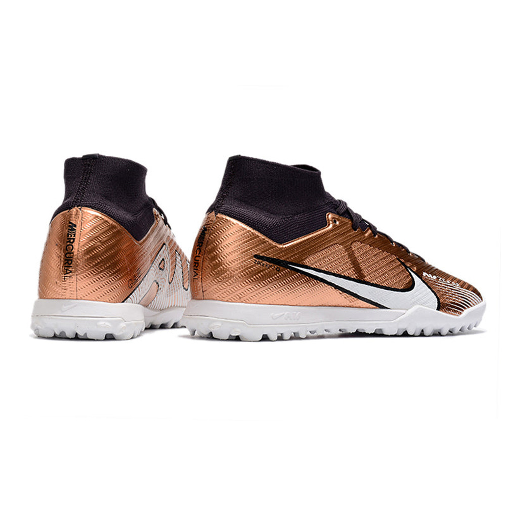 Chuteira Society Nike Air Zoom Mercurial Superfly 9 Elite TF Cobre 