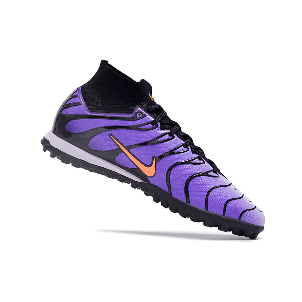 Chuteira Society Nike Air Zoom Mercurial Superfly 9 Elite TF Roxa 