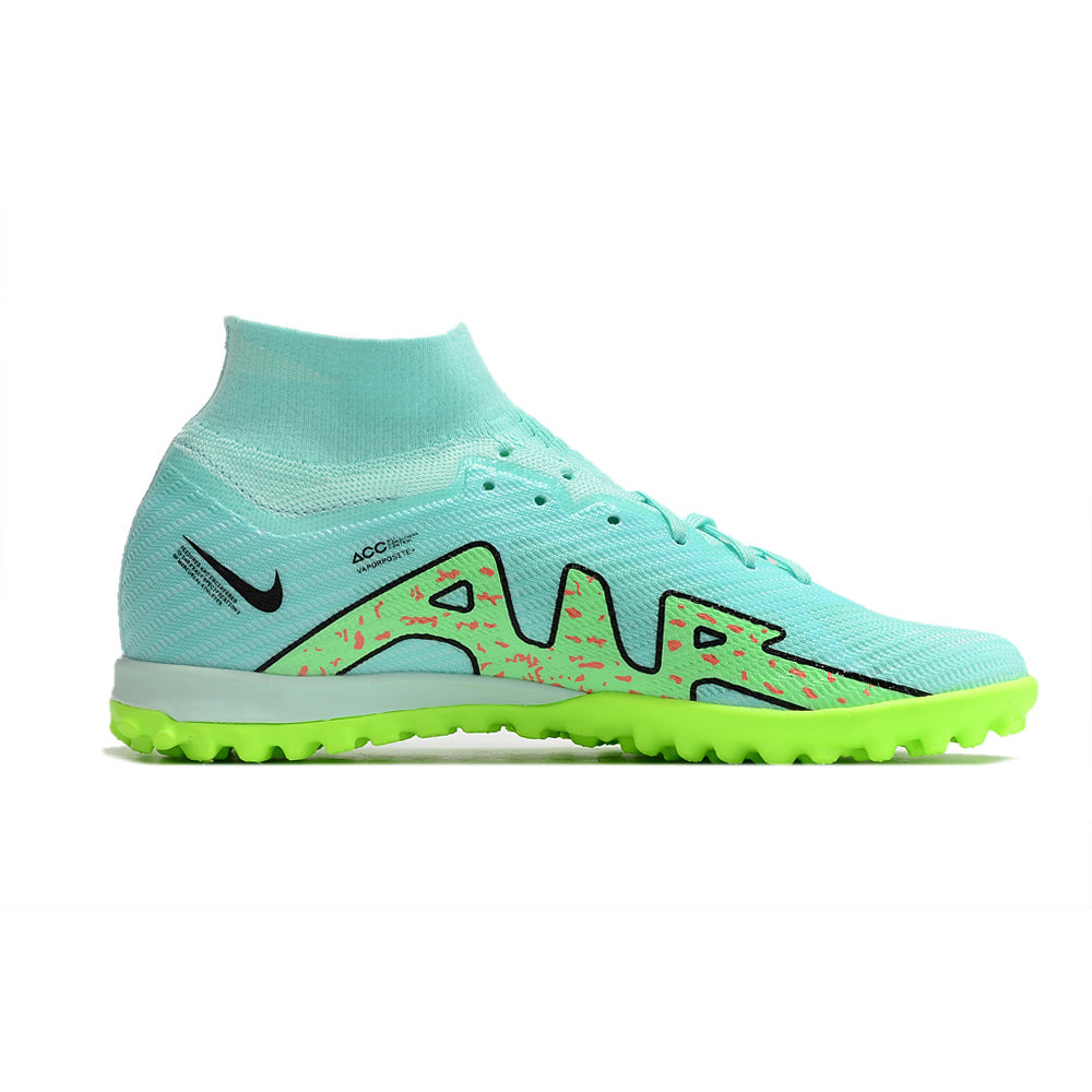 Chuteira Society Nike Air Zoom Mercurial Superfly 9 Elite TF Verde