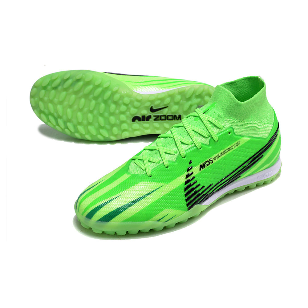 Chuteira Society Nike Air Zoom Mercurial Superfly 9 Elite TF Verde 