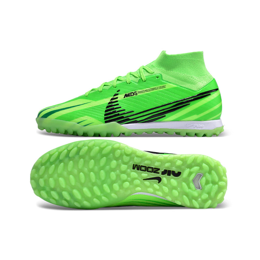 Chuteira Society Nike Air Zoom Mercurial Superfly 9 Elite TF Verde 
