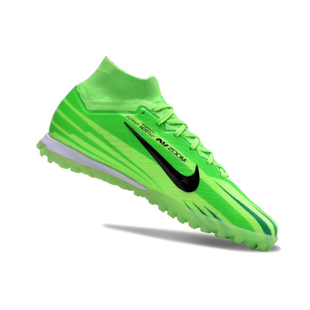 Chuteira Society Nike Air Zoom Mercurial Superfly 9 Elite TF Verde 
