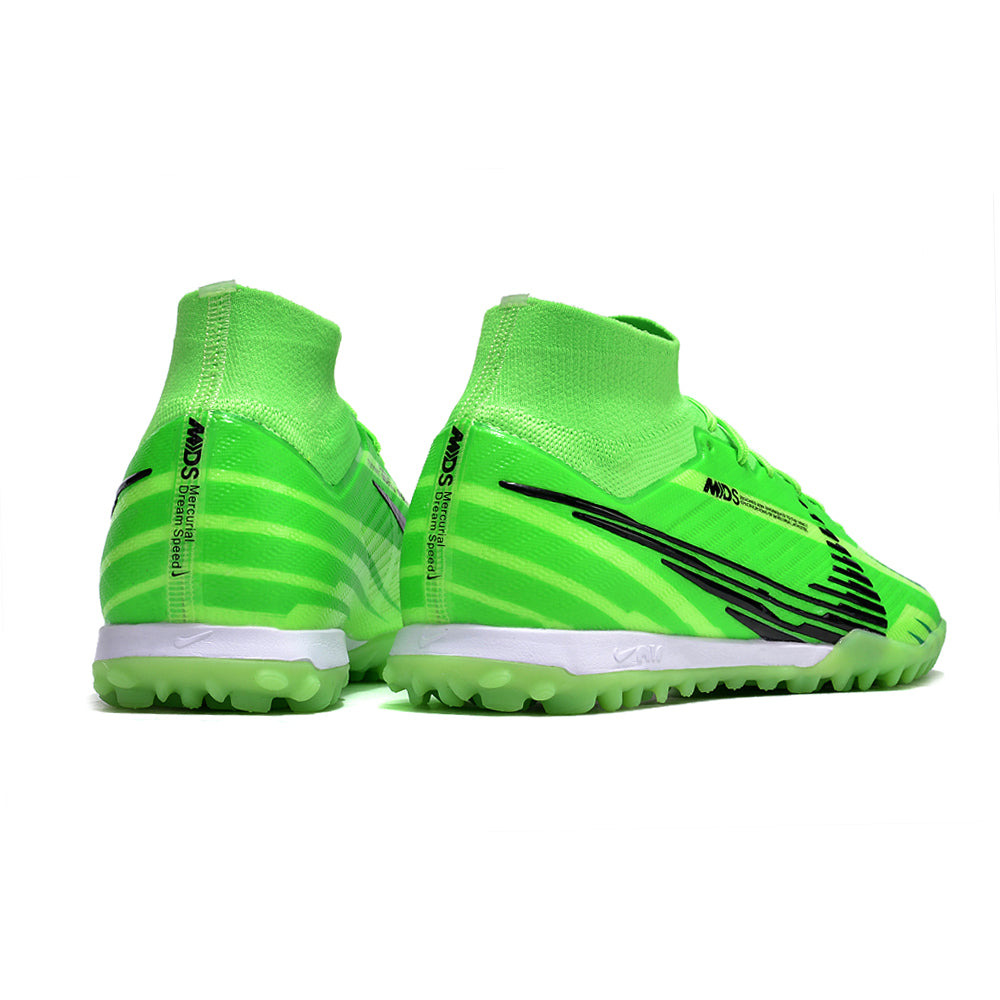 Chuteira Society Nike Air Zoom Mercurial Superfly 9 Elite TF Verde 