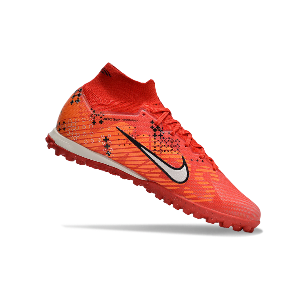 Chuteira Society Nike Air Zoom Mercurial Superfly 9 Elite TF Vermelha 