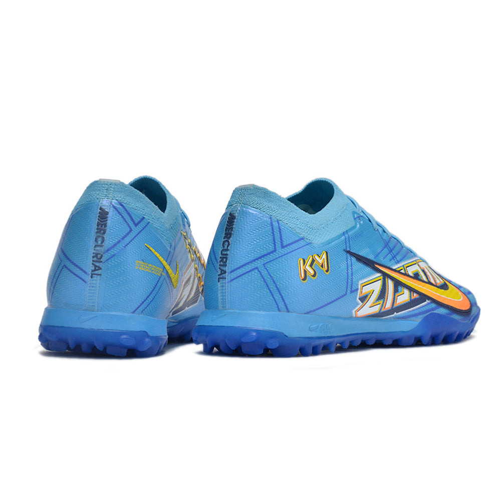 Chuteira Society Nike Air Zoom Mercurial Vapor 15 Elite TF Azul 