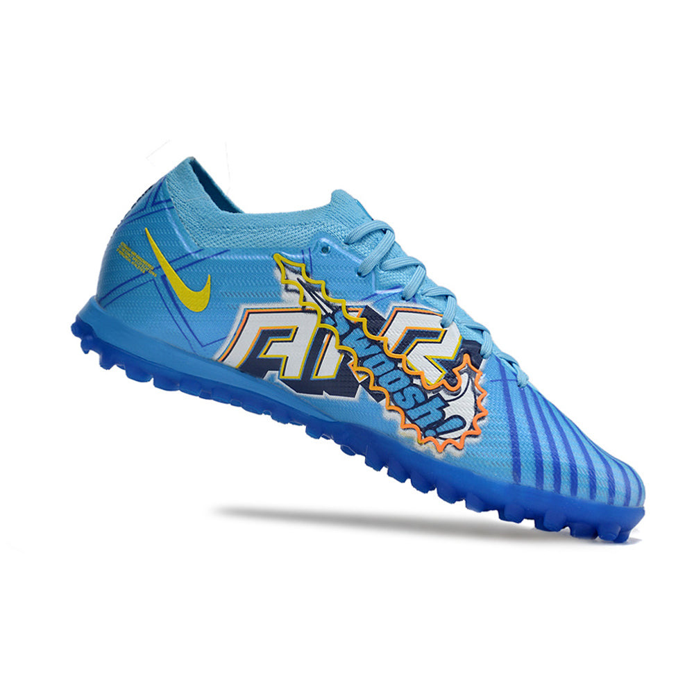 Chuteira Society Nike Air Zoom Mercurial Vapor 15 Elite TF Azul 