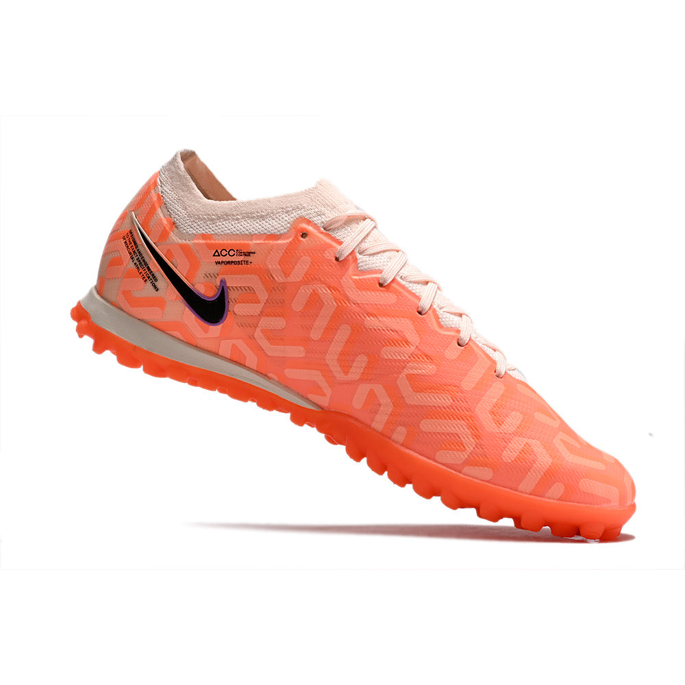 Chuteira Society Nike Air Zoom Mercurial Vapor 15 Elite TF Laranja 