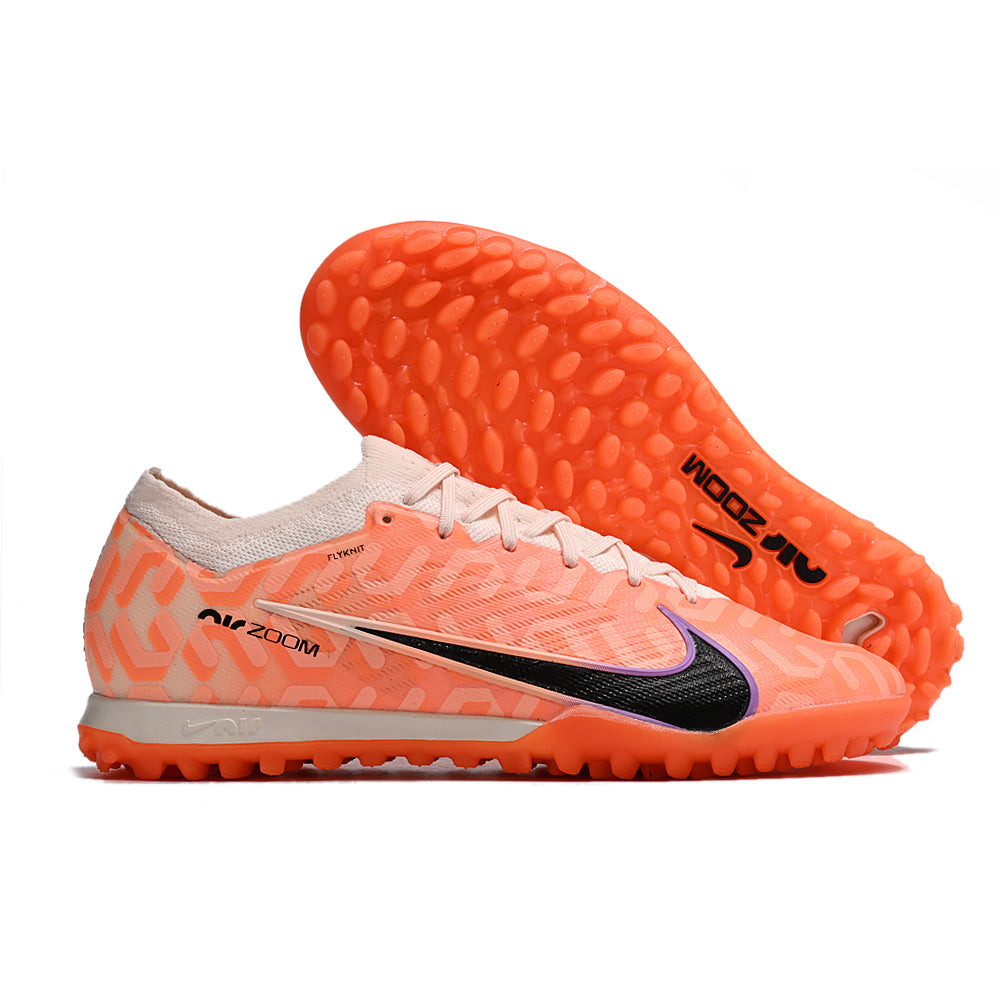 Chuteira Society Nike Air Zoom Mercurial Vapor 15 Elite TF Laranja 