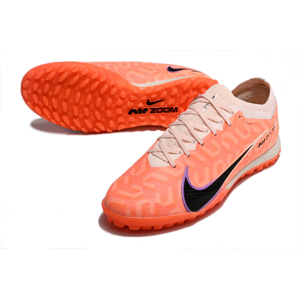 Chuteira Society Nike Air Zoom Mercurial Vapor 15 Elite TF Laranja 