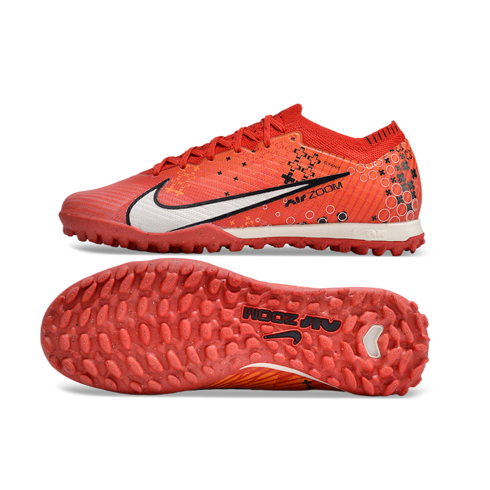 Chuteira Society Nike Air Zoom Mercurial Vapor 15 Elite TF Vermelha 