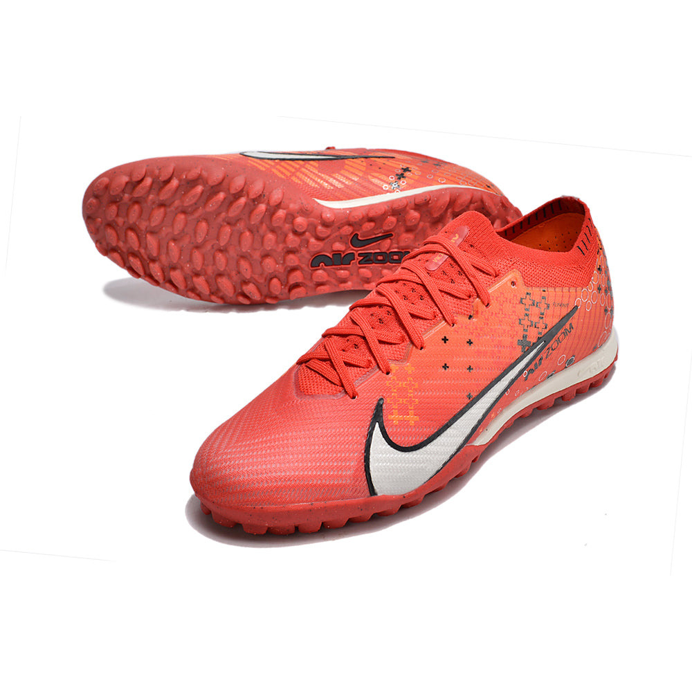 Chuteira Society Nike Air Zoom Mercurial Vapor 15 Elite TF Vermelha 