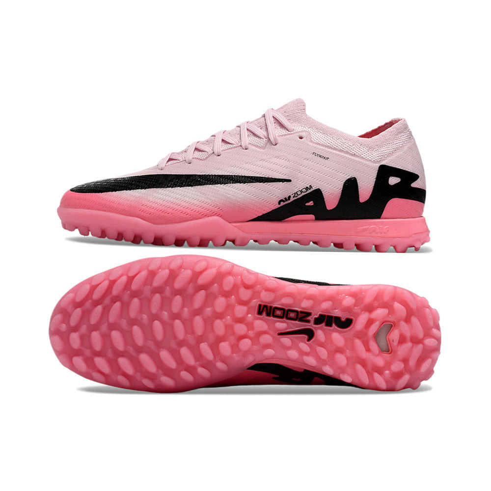 Chuteira Society Nike Air Zoom Mercurial Vapor 15 TF Rosa e Preto 