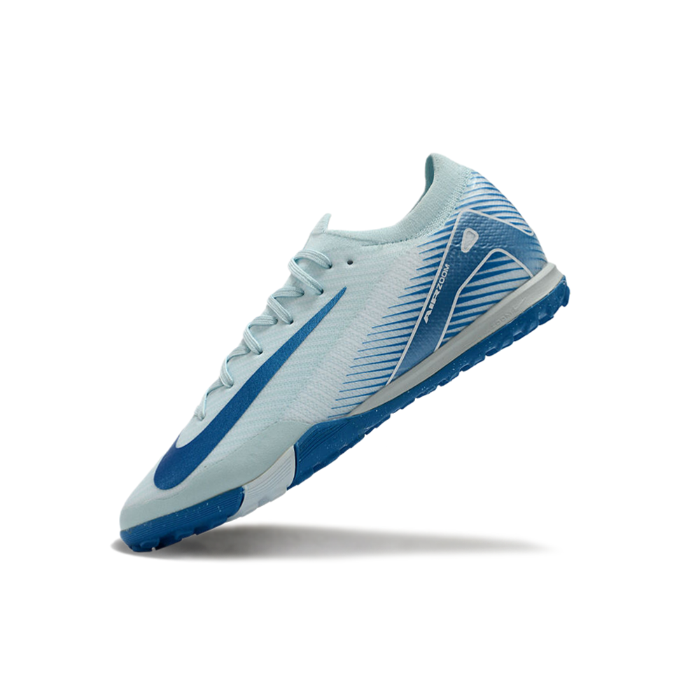 Chuteira Society Nike Air Zoom Mercurial Vapor 16 Elite TF Azul 
