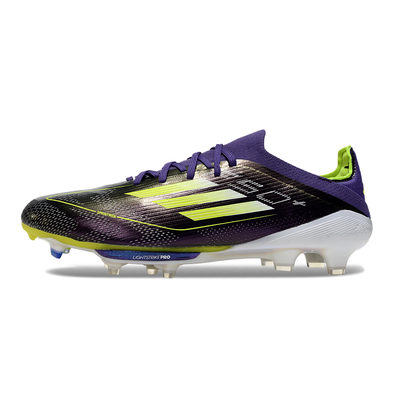 Chuteira Campo Adidas F50+ FG Roxo e Verde 