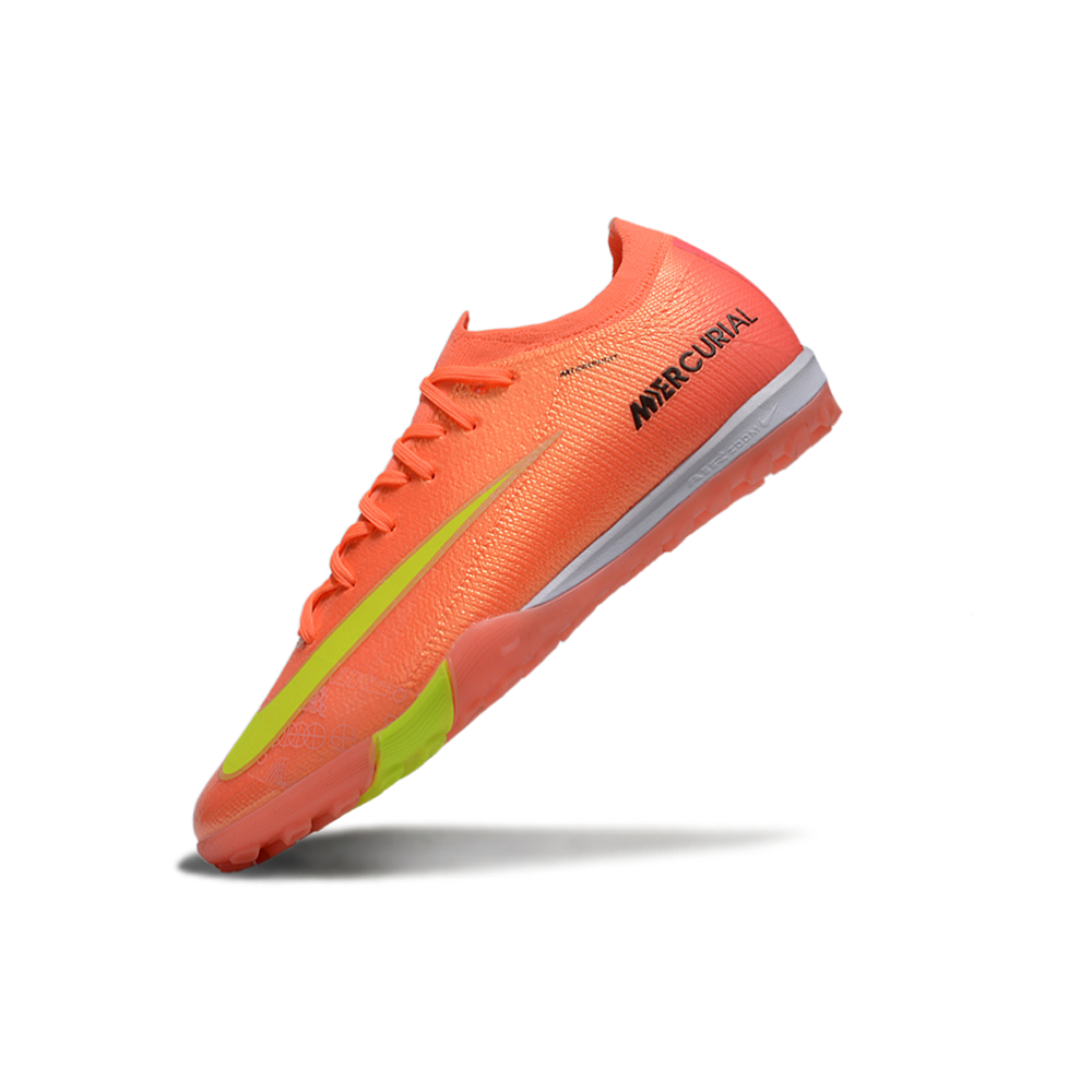 Chuteira Society Nike Air Zoom Mercurial Vapor 16 Elite TF Laranja 