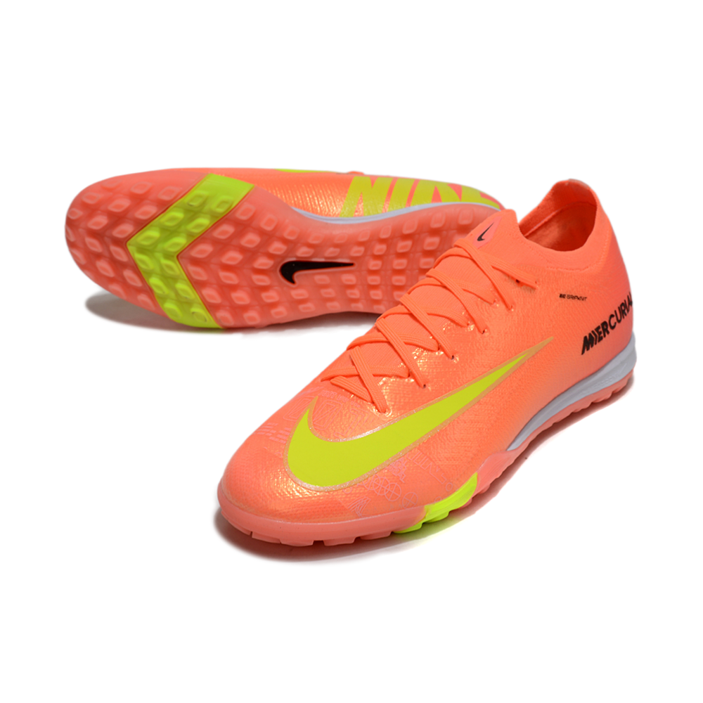 Chuteira Society Nike Air Zoom Mercurial Vapor 16 Elite TF Laranja 
