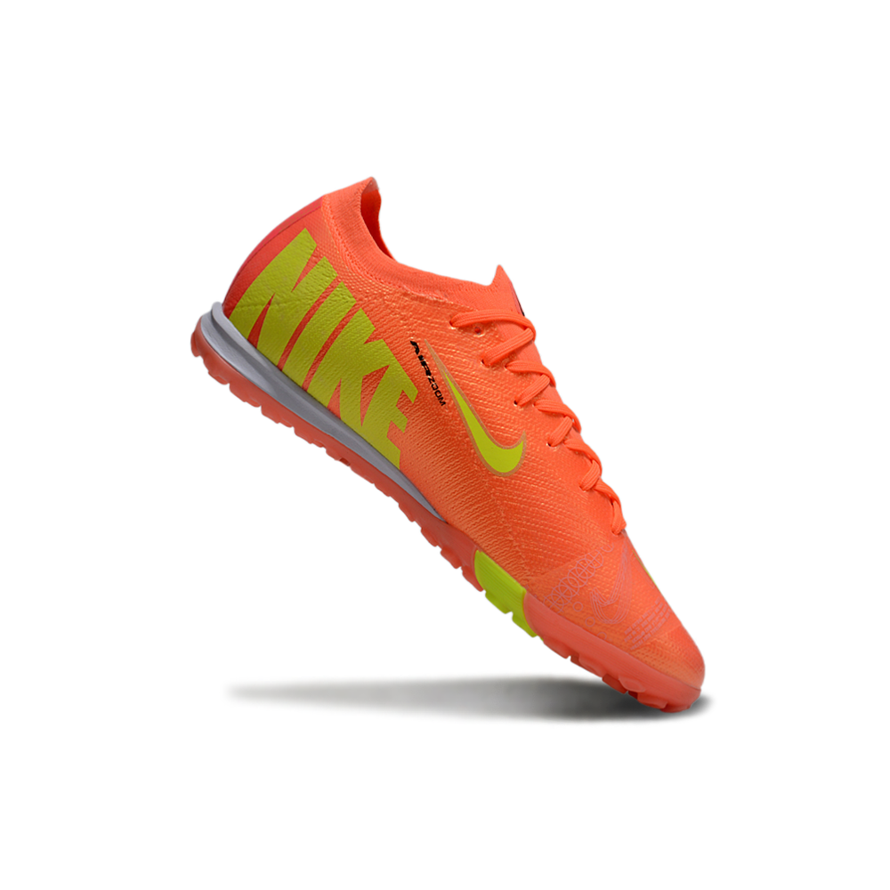 Chuteira Society Nike Air Zoom Mercurial Vapor 16 Elite TF Laranja 