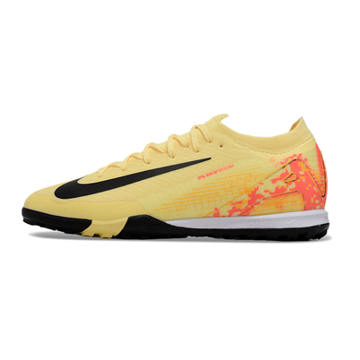 Chuteira Society Nike Air Zoom Mercurial Vapor 16 Elite TF Laranja e Preto 