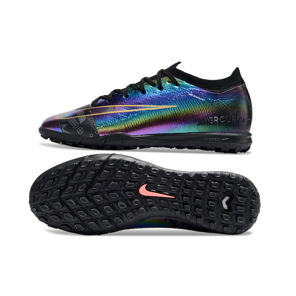 Chuteira Society Nike Air Zoom Mercurial Vapor 16 Elite TF Preta 