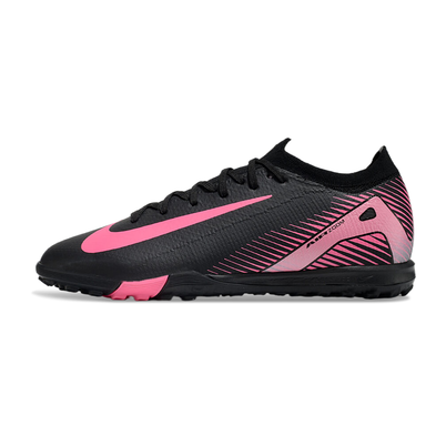 Chuteira Society Nike Air Zoom Mercurial Vapor 16 Elite TF Preta e Rosa