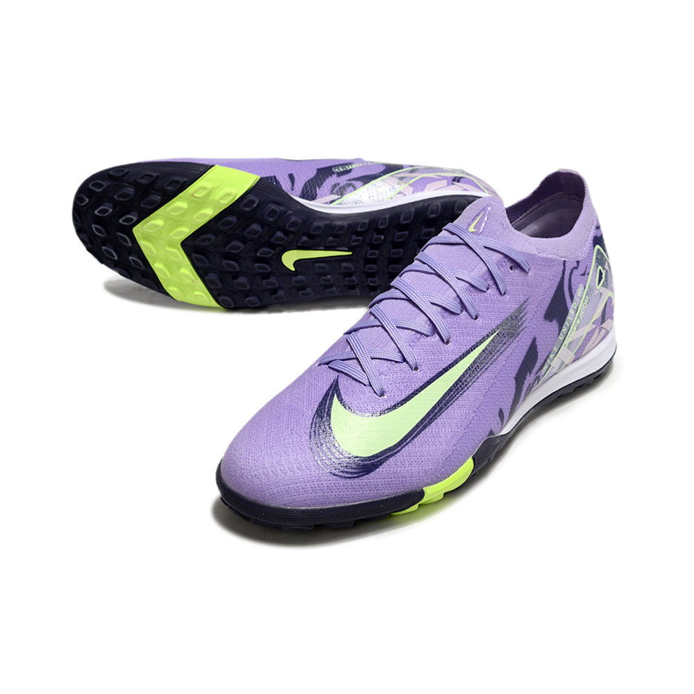 Chuteira Society Nike Air Zoom Mercurial Vapor 16 Elite TF Roxa 