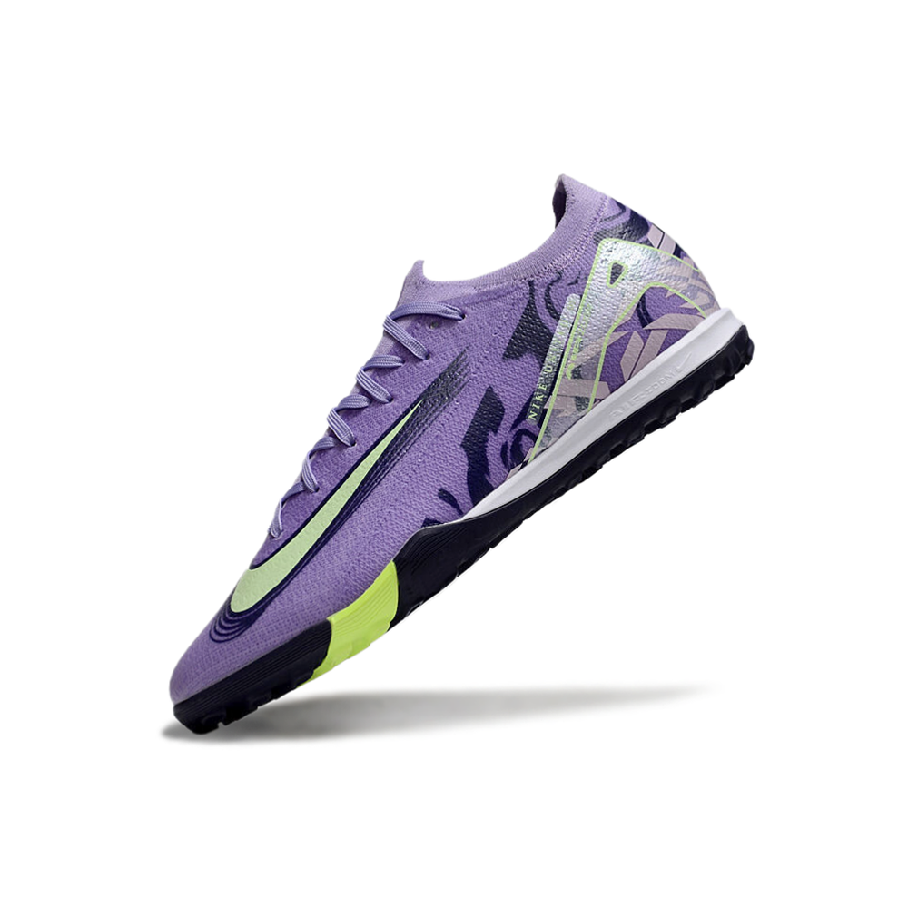 Chuteira Society Nike Air Zoom Mercurial Vapor 16 Elite TF Roxa 