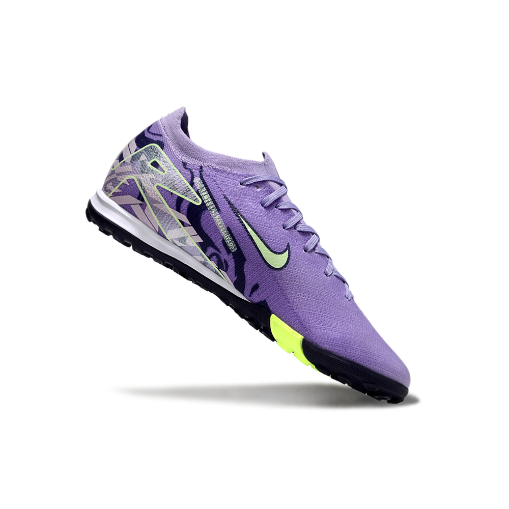 Chuteira Society Nike Air Zoom Mercurial Vapor 16 Elite TF Roxa 