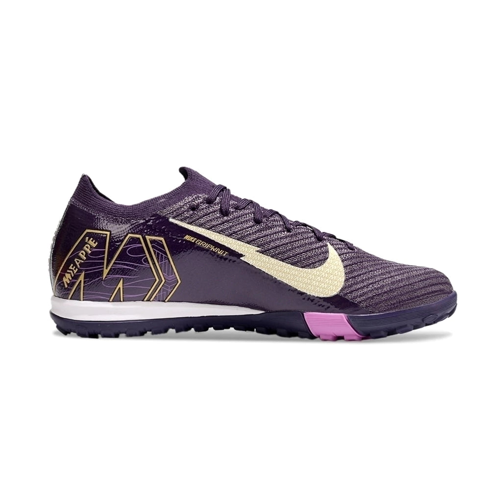 Chuteira Society Nike Air Zoom Mercurial Vapor 16 Elite TF Roxo 