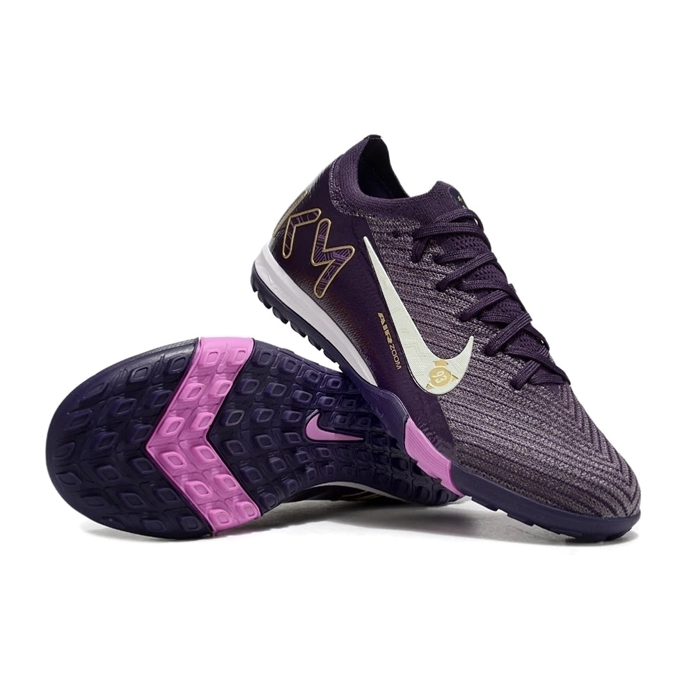 Chuteira Society Nike Air Zoom Mercurial Vapor 16 Elite TF Roxo 